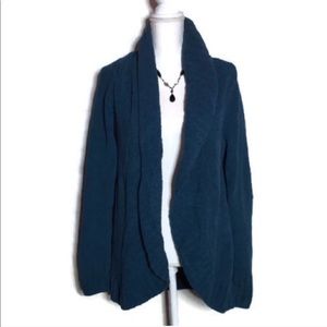 Turquoise Blue Cardigan NWOT SZ Large